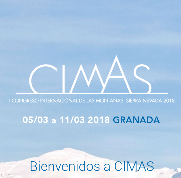 Captura de pantalla de la Web del Congresos CIMAS